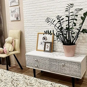 Трафарет - Липа - Фотография интерьере 2