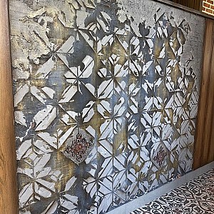 Трафарет - Квадро - Фотография интерьере 3