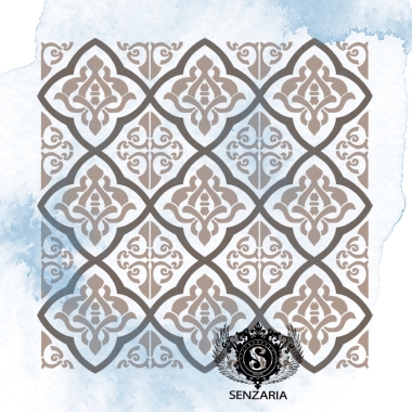 Трафарет - Келья мага два слоя