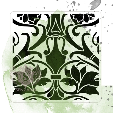 Трафарет - Сады Семирамиды мини 2